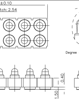 10PIN-SMT-H3.5-PITCH-2.54-ZH-F6755-2X5P254CR