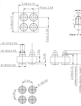 4PIN-SMT-POGO-PIN-3.5H-PITCH-2.54-ZH-F6754-2X2P254CR